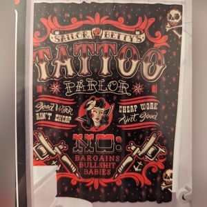 Sourpuss Shower Curtain